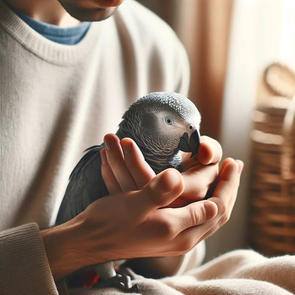 Handling Parrot